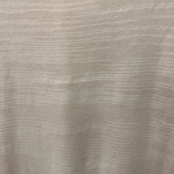 CABI 5005 White Sophia Lace Back Sweater Romantic Feminine S - Picture 3 of 6